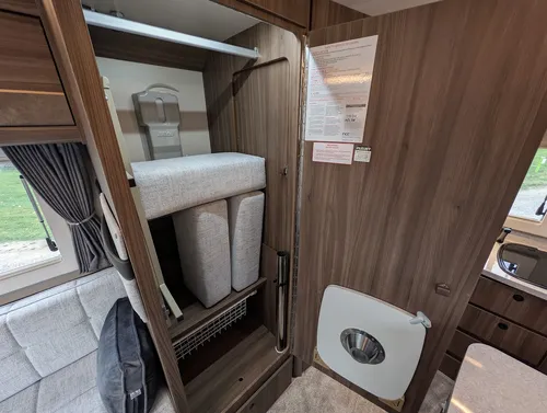2026 Auto-Sleepers Bourton | Internal Storage with Fixed Table Leg & Top, Additional Cushions and Free Standing Table