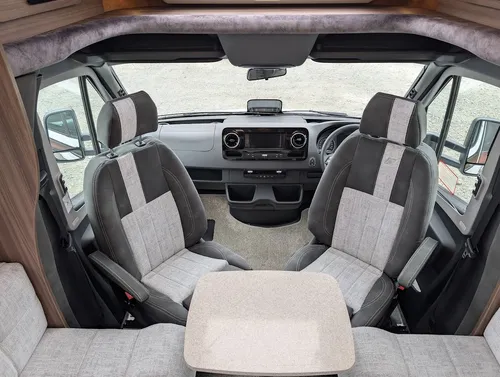 2026 Auto-Sleepers Bourton | Driver & Passenger Seats Swivelled & Centre Console
